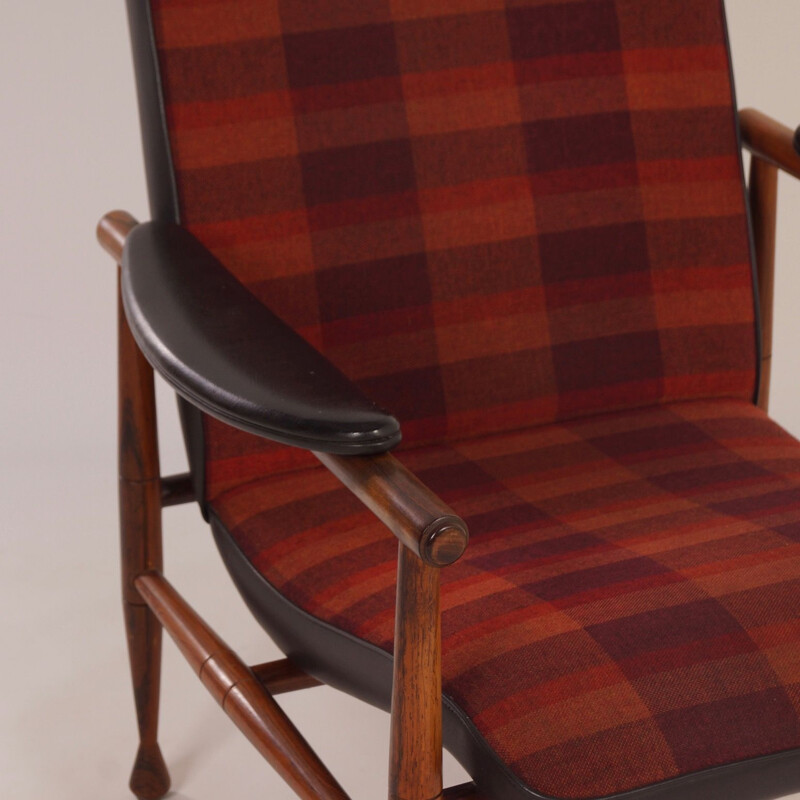 Vintage armchair model 279 in teak by Topform