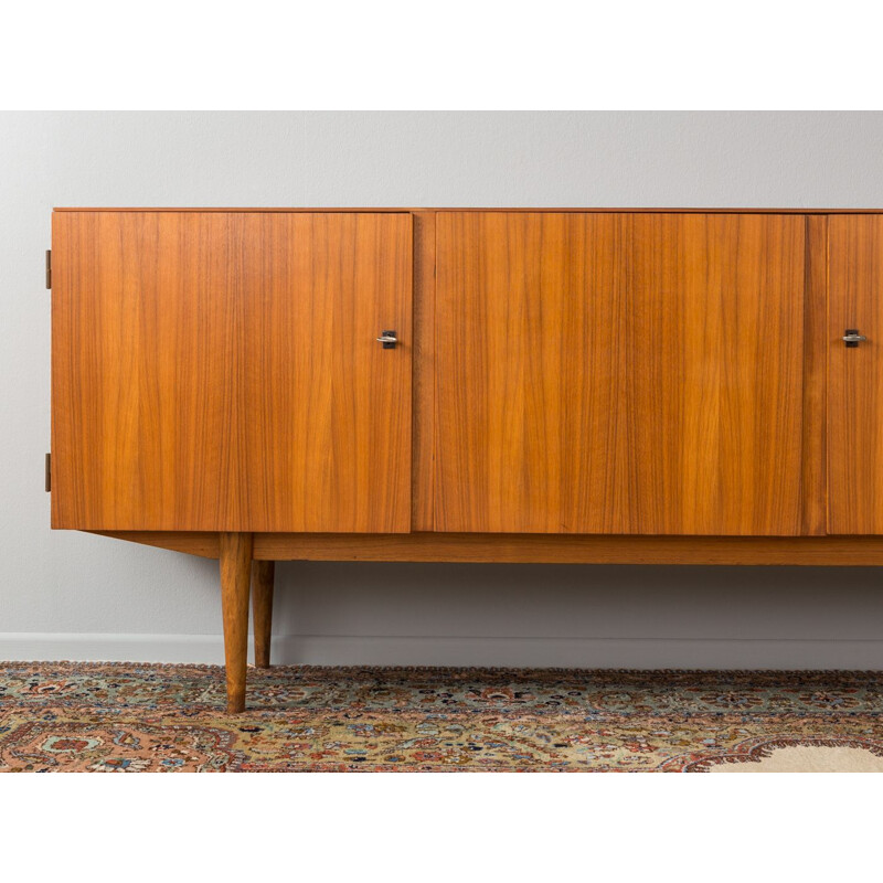 Vintage long sideboard in walnut