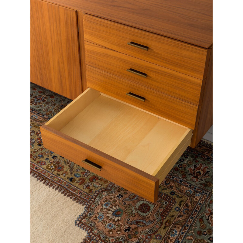 Vintage long sideboard in walnut