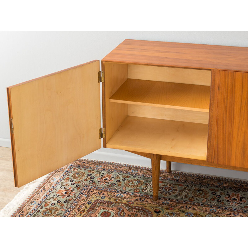 Vintage long sideboard in walnut