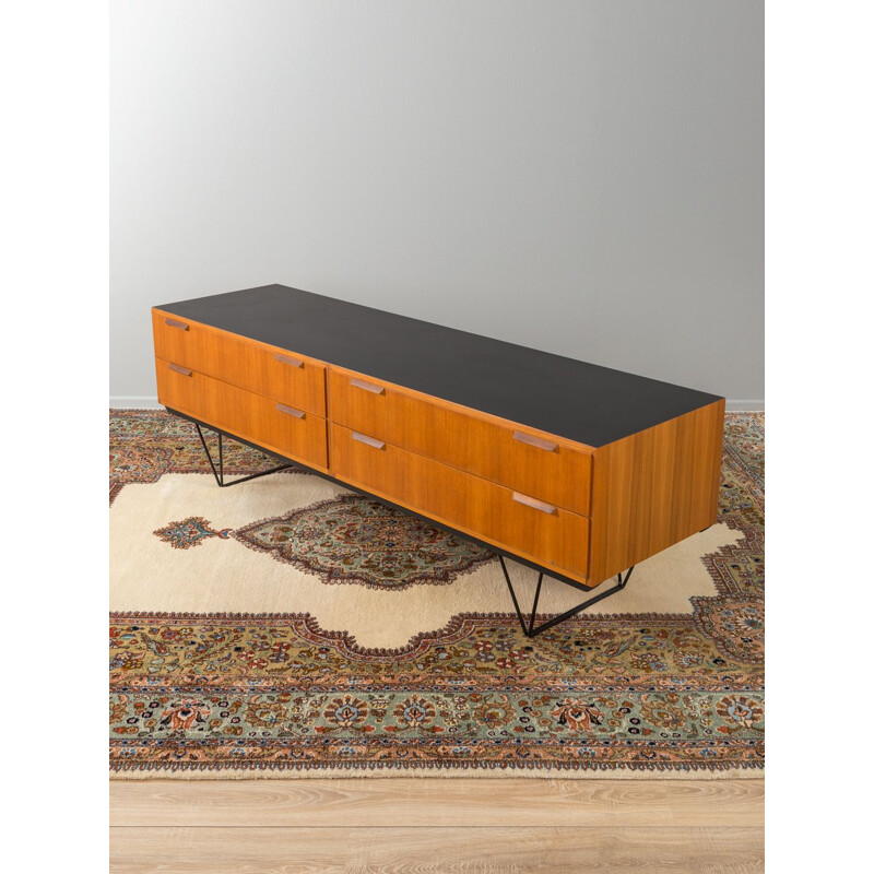 Long German sideboard in teak