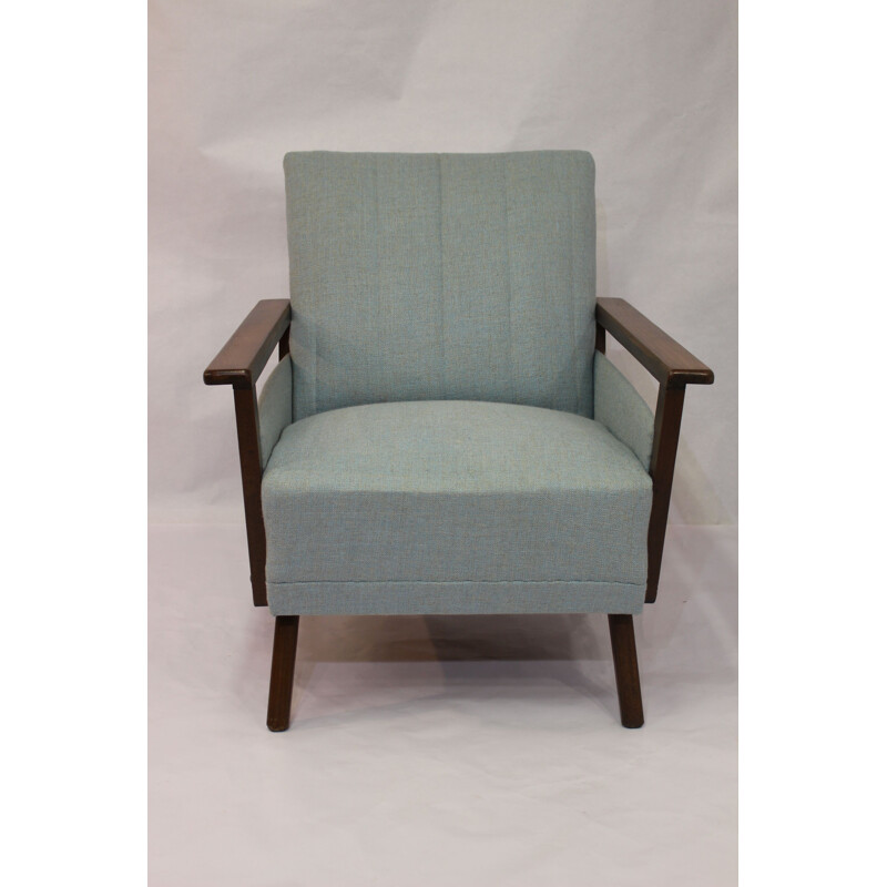 Scandinavian design armchair in beechwood