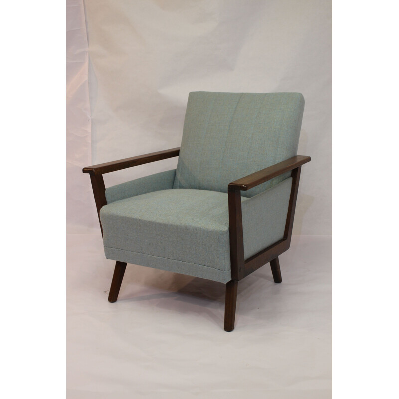 Scandinavian design armchair in beechwood