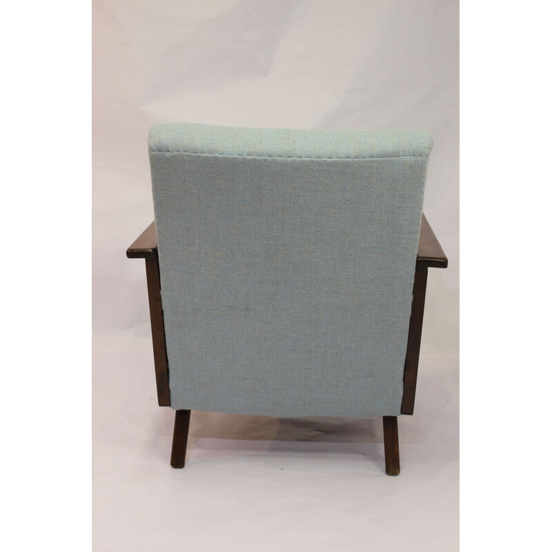 Scandinavian design armchair in beechwood