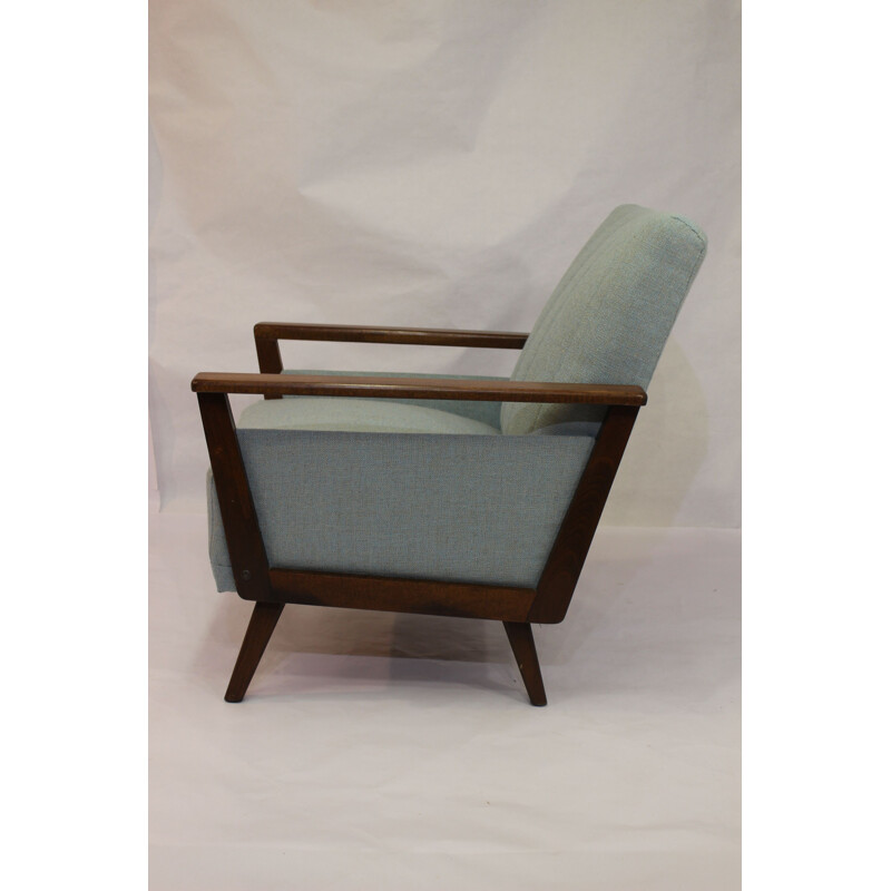 Scandinavian design armchair in beechwood