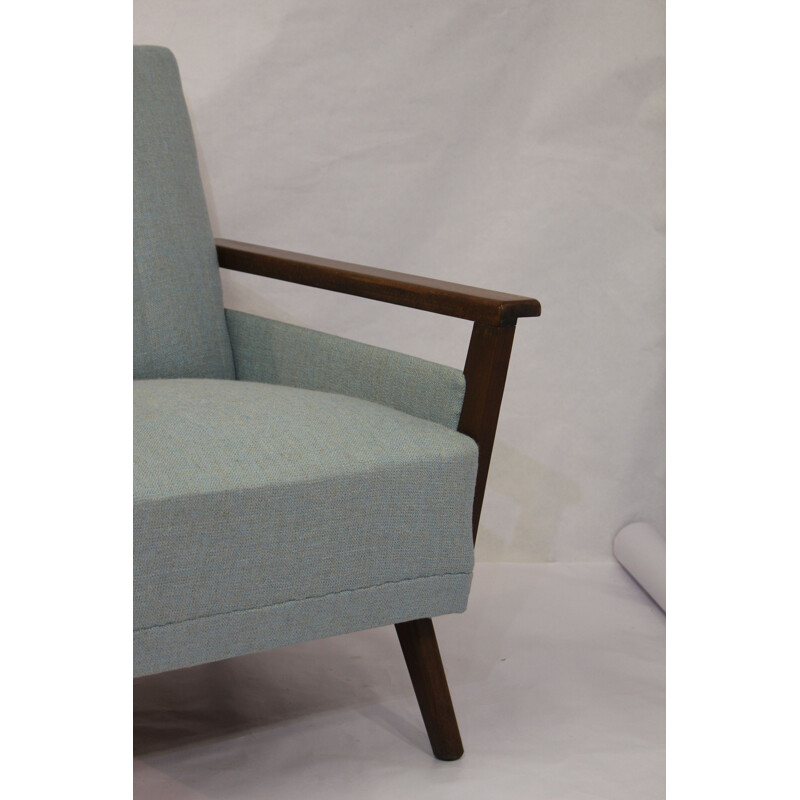 Scandinavian design armchair in beechwood