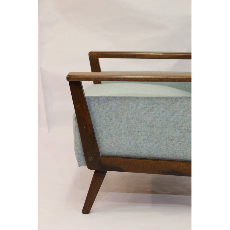 Scandinavian design armchair in beechwood