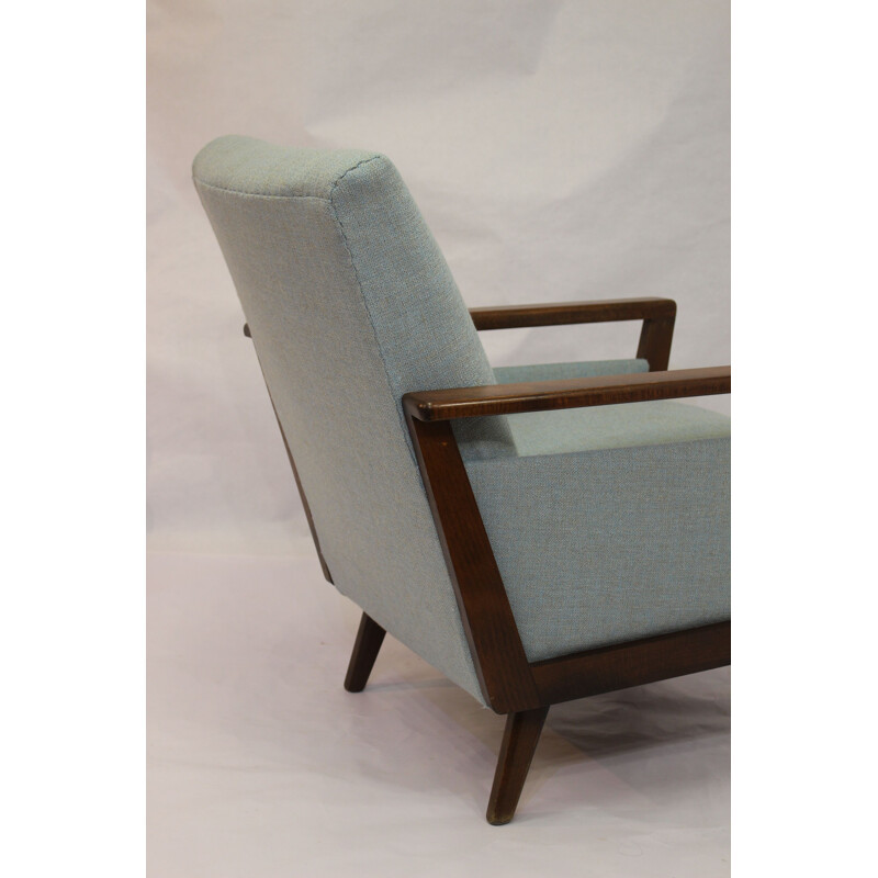 Scandinavian design armchair in beechwood