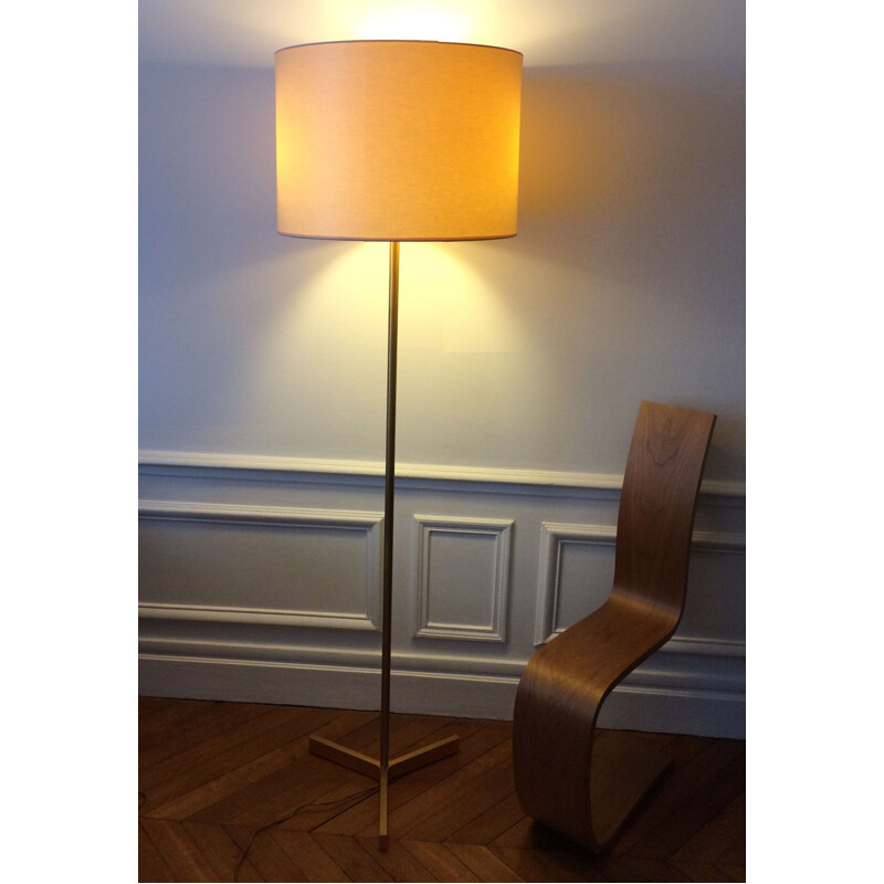 Lampadaire vintage 6110W Roger Fatus pour Disderot 1960