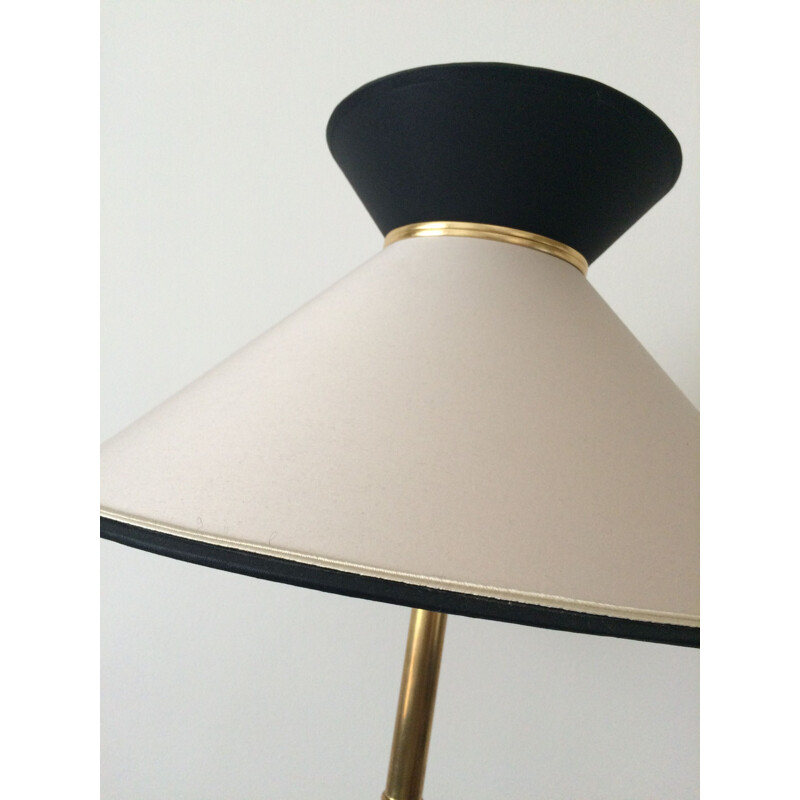 Vintage floor lamp tripod 1950