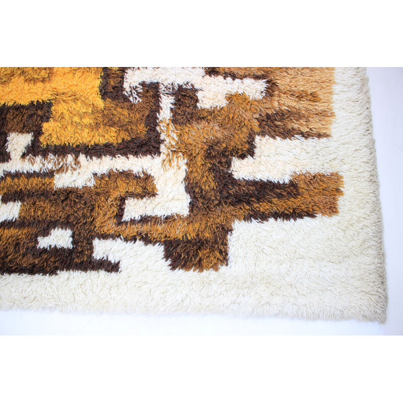 Vintage carpet Ege Rya Rug, scandinavian 1970s