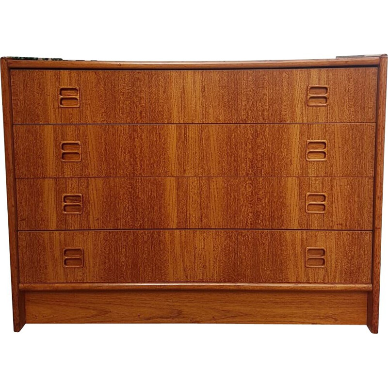 Vintage teak chest of drawers, Denmark 1970