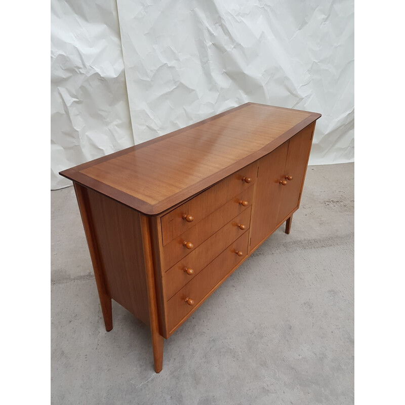 Vintage Heals Gimson and Slater Vesper in walnut sideboard