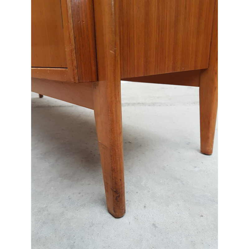 Vintage Heals Gimson and Slater Vesper in walnut sideboard