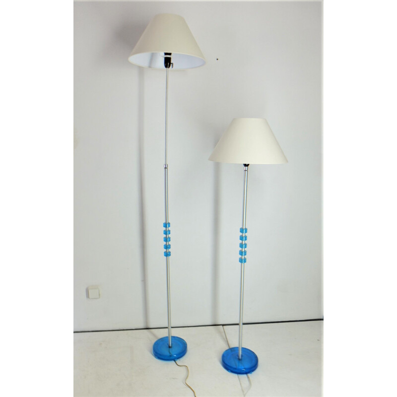 Set of 2 vintage floor lamp Scandinavian 1960 by Carl Fagerlund