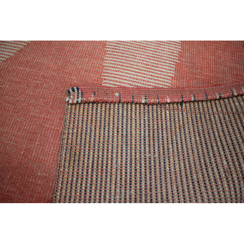 Tapis vintage géometrique carpet ,1950