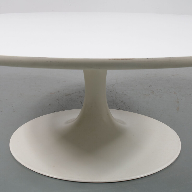 Table basse vintage Tulip par Maurice Burke pour Arkana, UK années 1970 