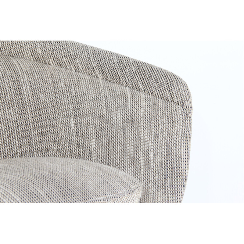 Woolen and steel armchair, Warren PLATNER - 1966