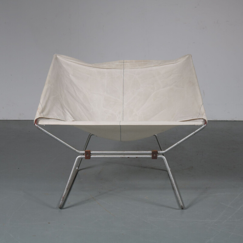 Vintage Scandinavian armchair model  "Anneau Chair" by Pierre Paulin,1950