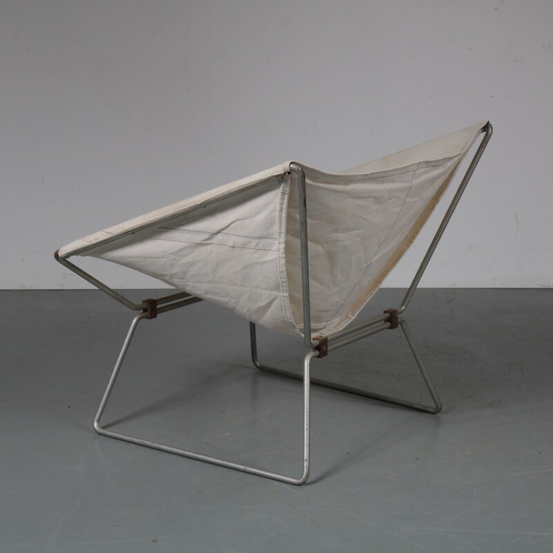 Fauteuil vintage Scandinave modèle "Anneau Chair"par Pierre Paulin,1950