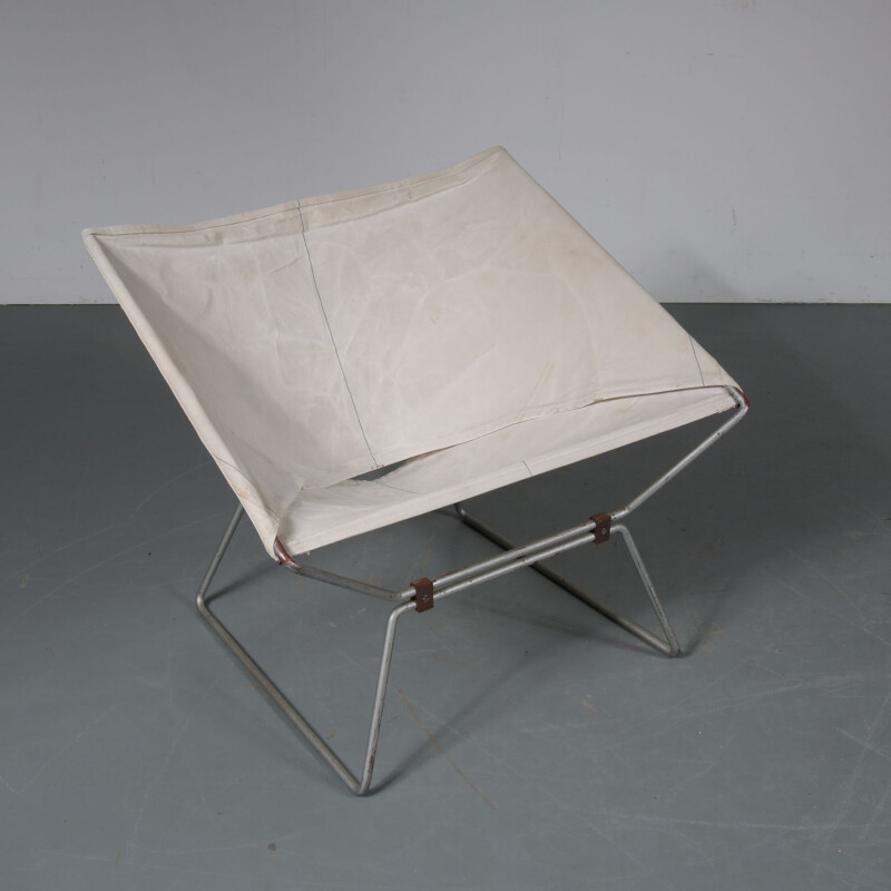 Fauteuil vintage Scandinave modèle "Anneau Chair"par Pierre Paulin,1950