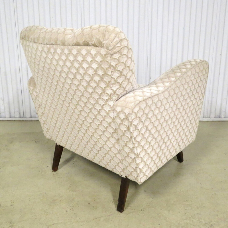 2 vintage armchairs Art Deco style, 1940