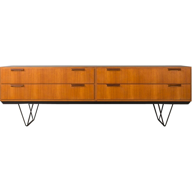 Long German sideboard in teak