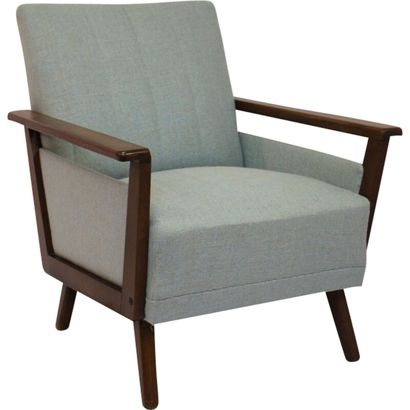 Scandinavian design armchair in beechwood