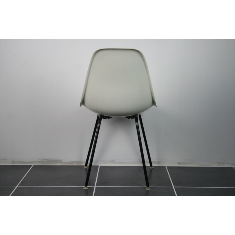 Vintage chair DSX fiber white Eames Herman Miller