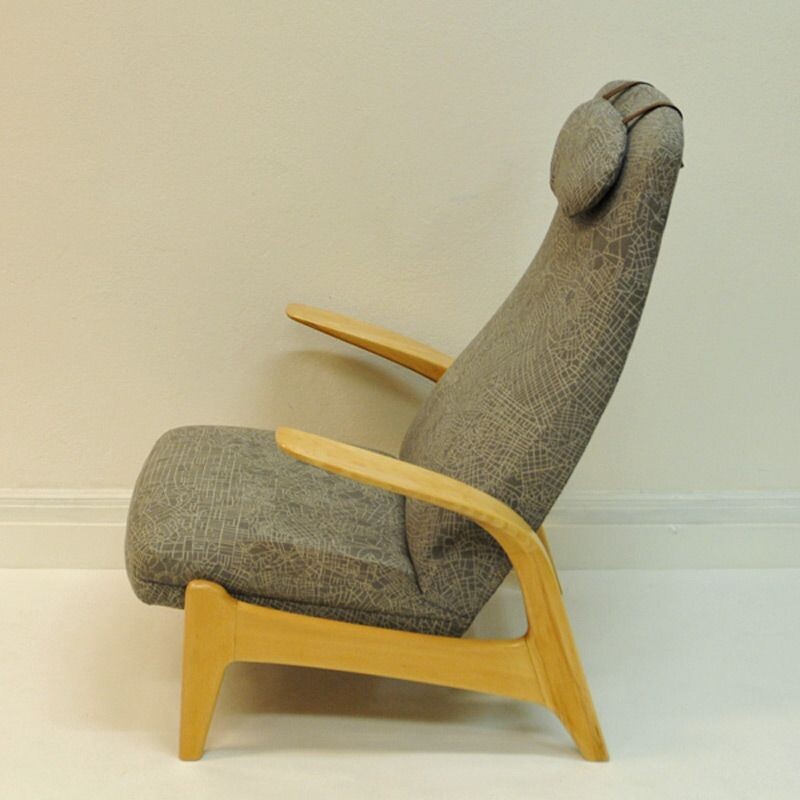 Vintage Rock'n Rest lounge chair by Rastad and Relling