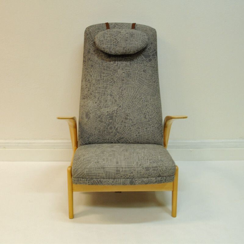 Vintage Rock'n Rest lounge chair by Rastad and Relling