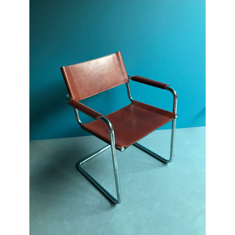 Suite de  10 fauteuils vintage B34