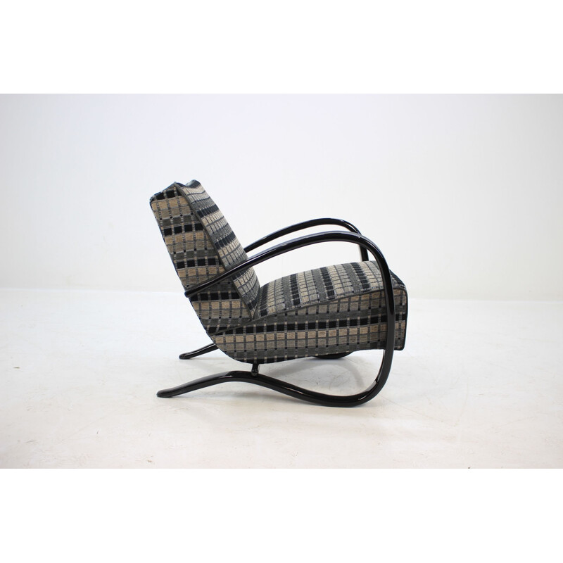 Vintage Lounge chair H-269 Jindrich Halabala Art Deco 1930 