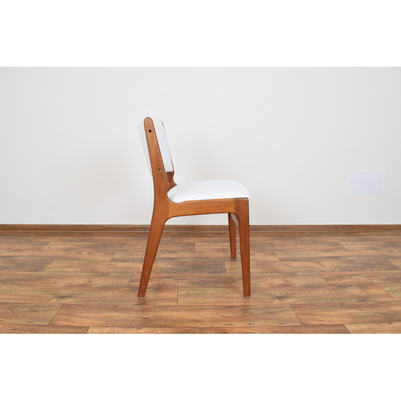 Set of 4 vintage chairs Model 89 by Erik Buch for Anderstrup Møbelfabrik, Danish 1960s