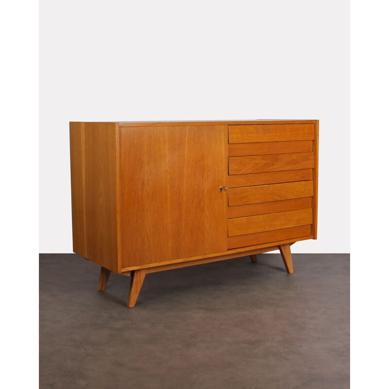 Vintage wooden chest of drawers by Jiri Jiroutek for Interier Praha,1960