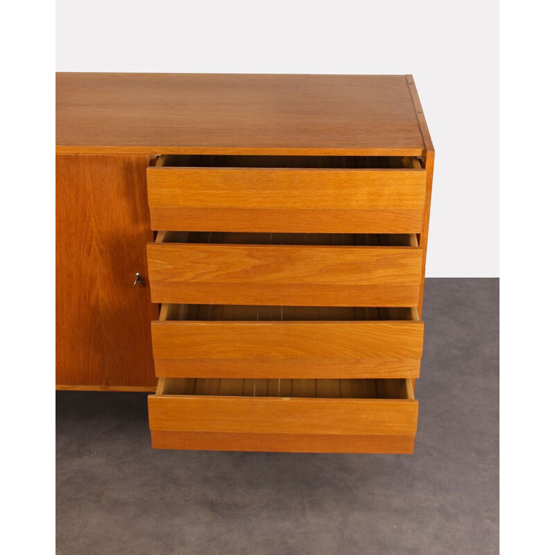 Vintage wooden chest of drawers by Jiri Jiroutek for Interier Praha,1960