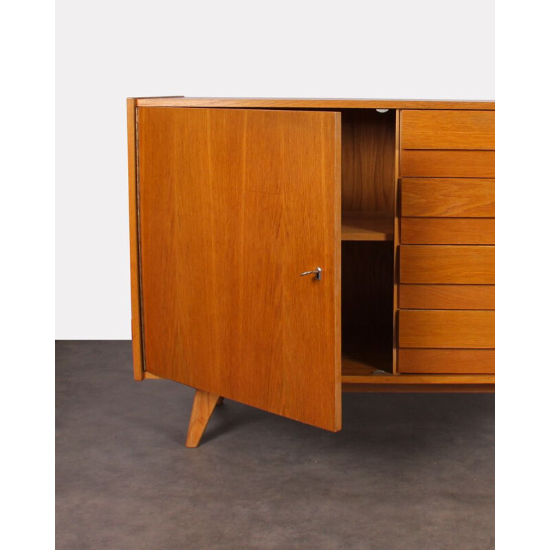 Vintage wooden chest of drawers by Jiri Jiroutek for Interier Praha,1960