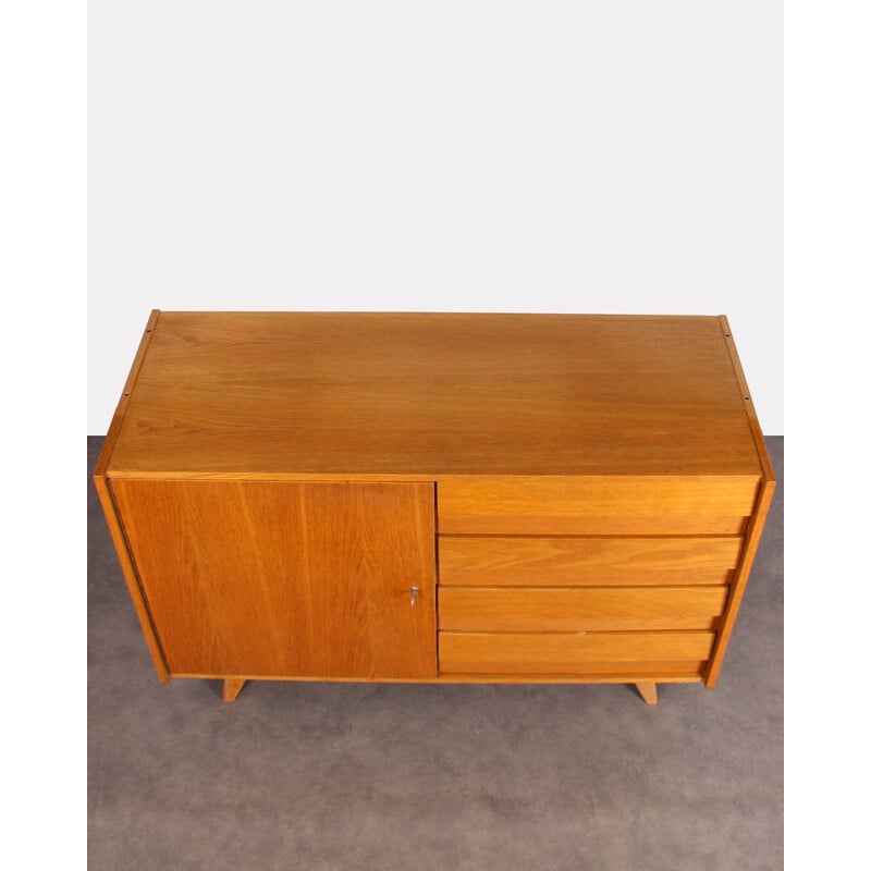 Vintage wooden chest of drawers by Jiri Jiroutek for Interier Praha,1960