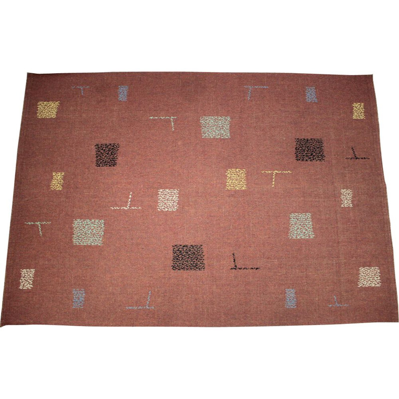 Vintage design rug 1960