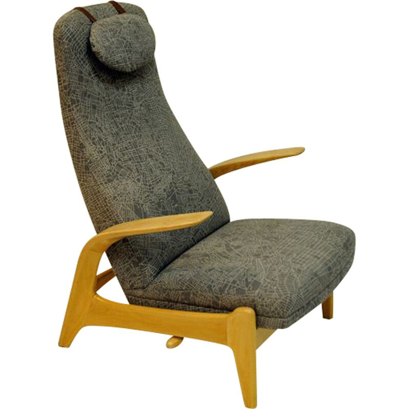 Vintage Rock'n Rest lounge chair by Rastad and Relling