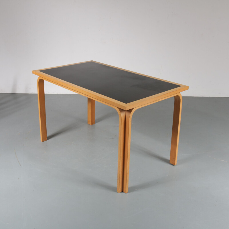 Vintage dining table in Beech, Rud Thygesen and Johnny Sørensen by Magnus Olesen, Danish 1970s