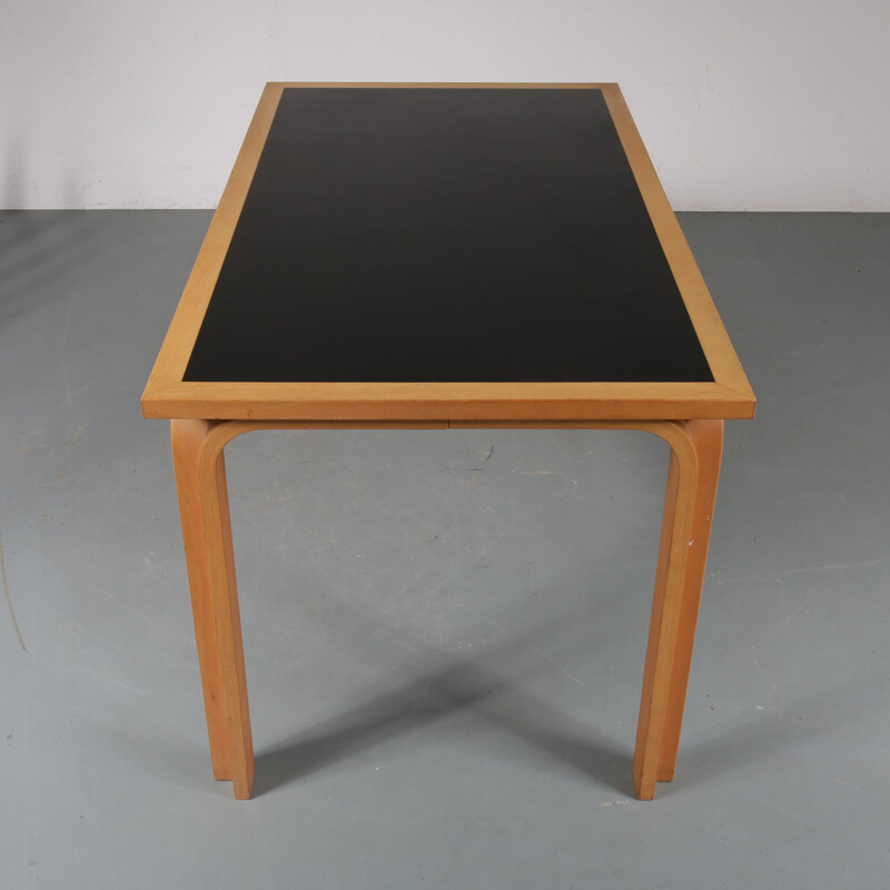 Vintage dining table in Beech, Rud Thygesen and Johnny Sørensen by Magnus Olesen, Danish 1970s