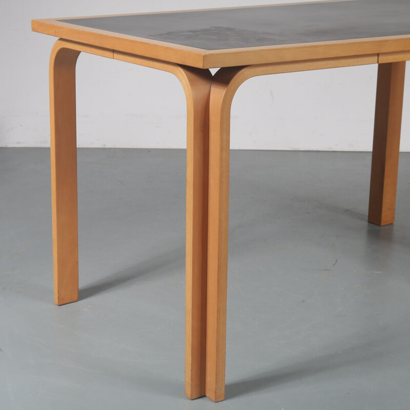 Vintage dining table in Beech, Rud Thygesen and Johnny Sørensen by Magnus Olesen, Danish 1970s