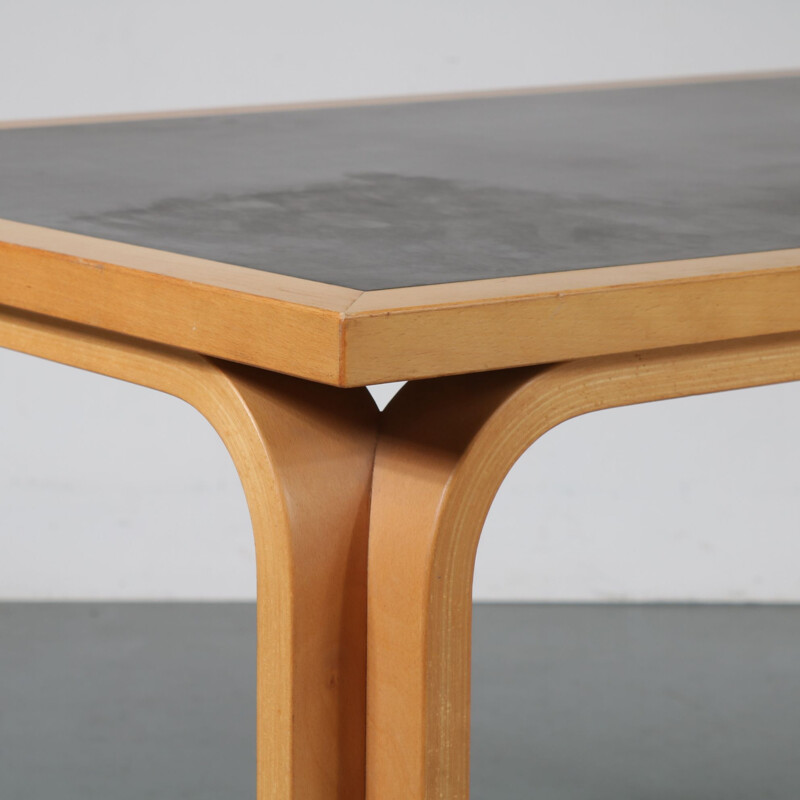 Vintage dining table in Beech, Rud Thygesen and Johnny Sørensen by Magnus Olesen, Danish 1970s