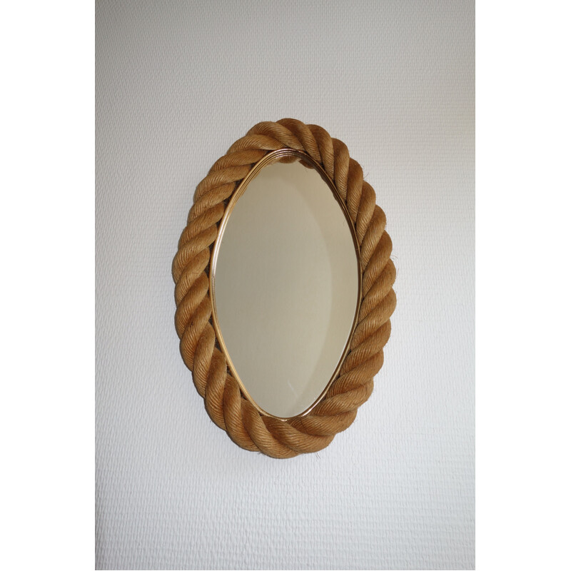 Vintage mirror Audoux Minnet 1950