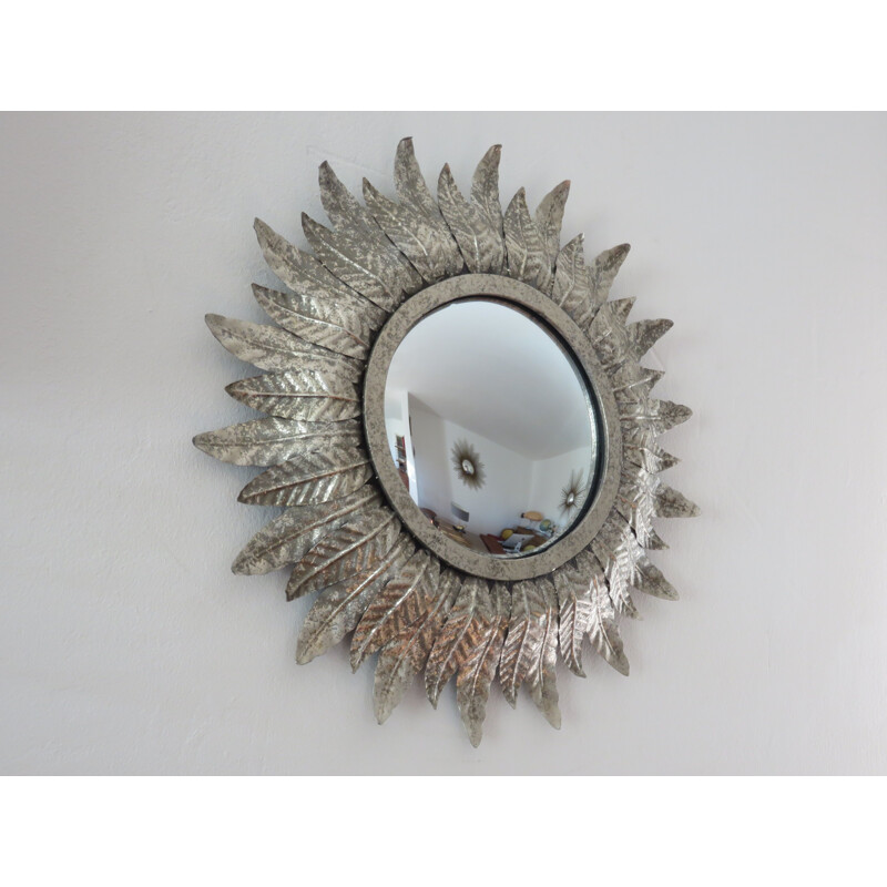 Vintage sun witch eye mirror