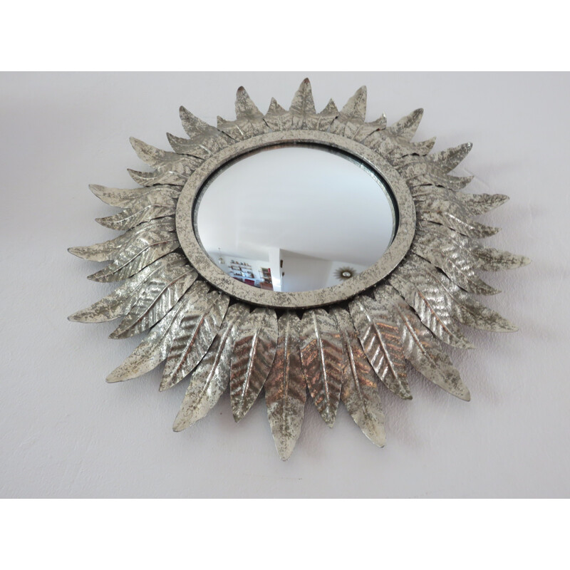 Vintage sun witch eye mirror