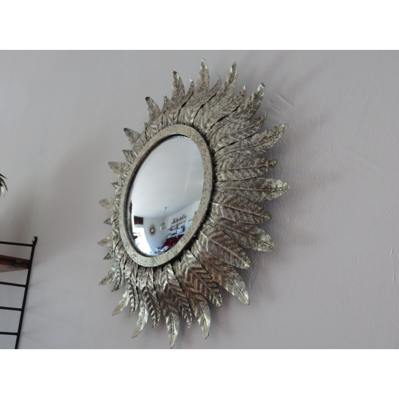 Vintage sun witch eye mirror