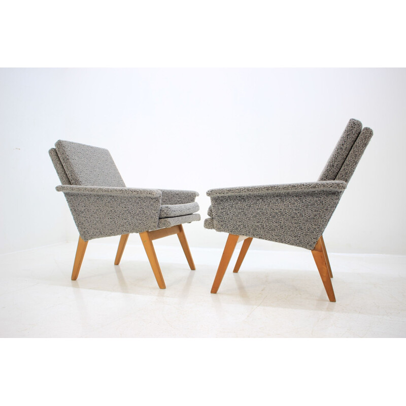 2 sillones de época, Dinamarca, 1970