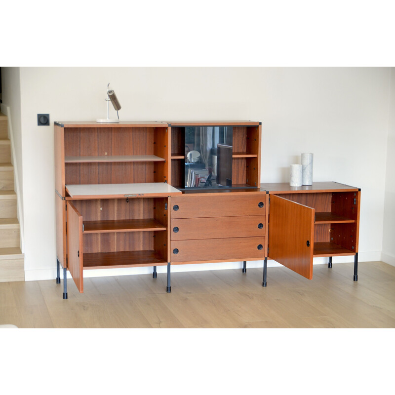 Minvielle bookcase in mahogany by the ARP